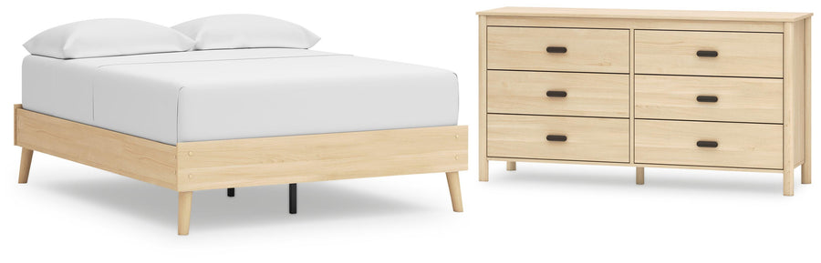 Cabinella Platform Bed and Dresser