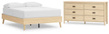 Cabinella Platform Bed and Dresser