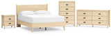 Cabinella Platform Panel Bed, Dresser, Chest and Nightstand