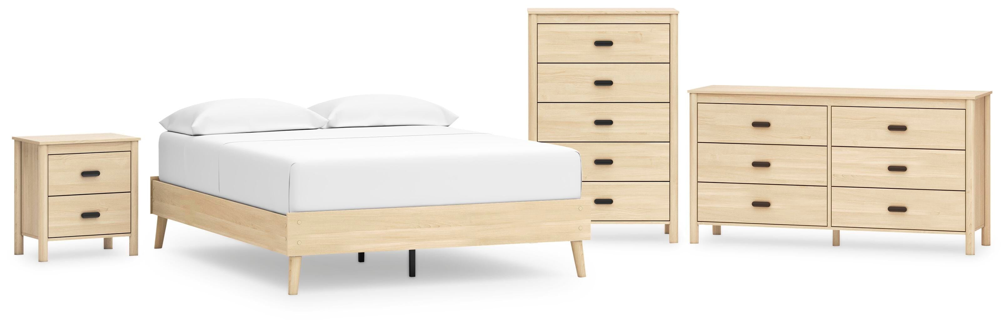 Cabinella Platform Bed, Dresser, Chest and Nightstand
