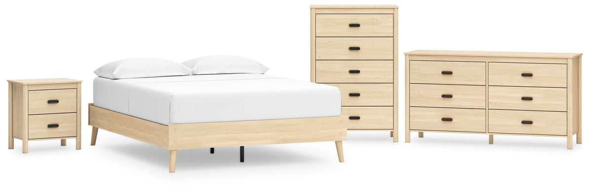 Cabinella Platform Bed, Dresser, Chest and Nightstand