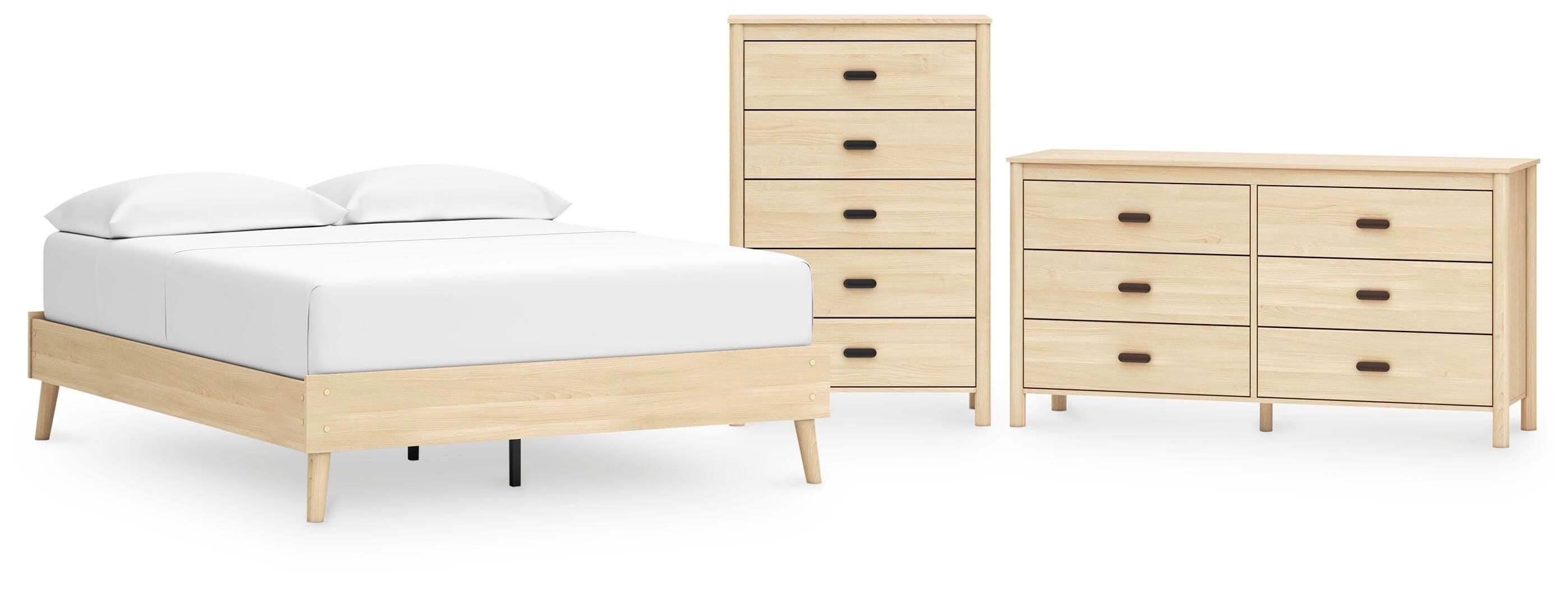 Cabinella Platform Bed, Dresser and Chest