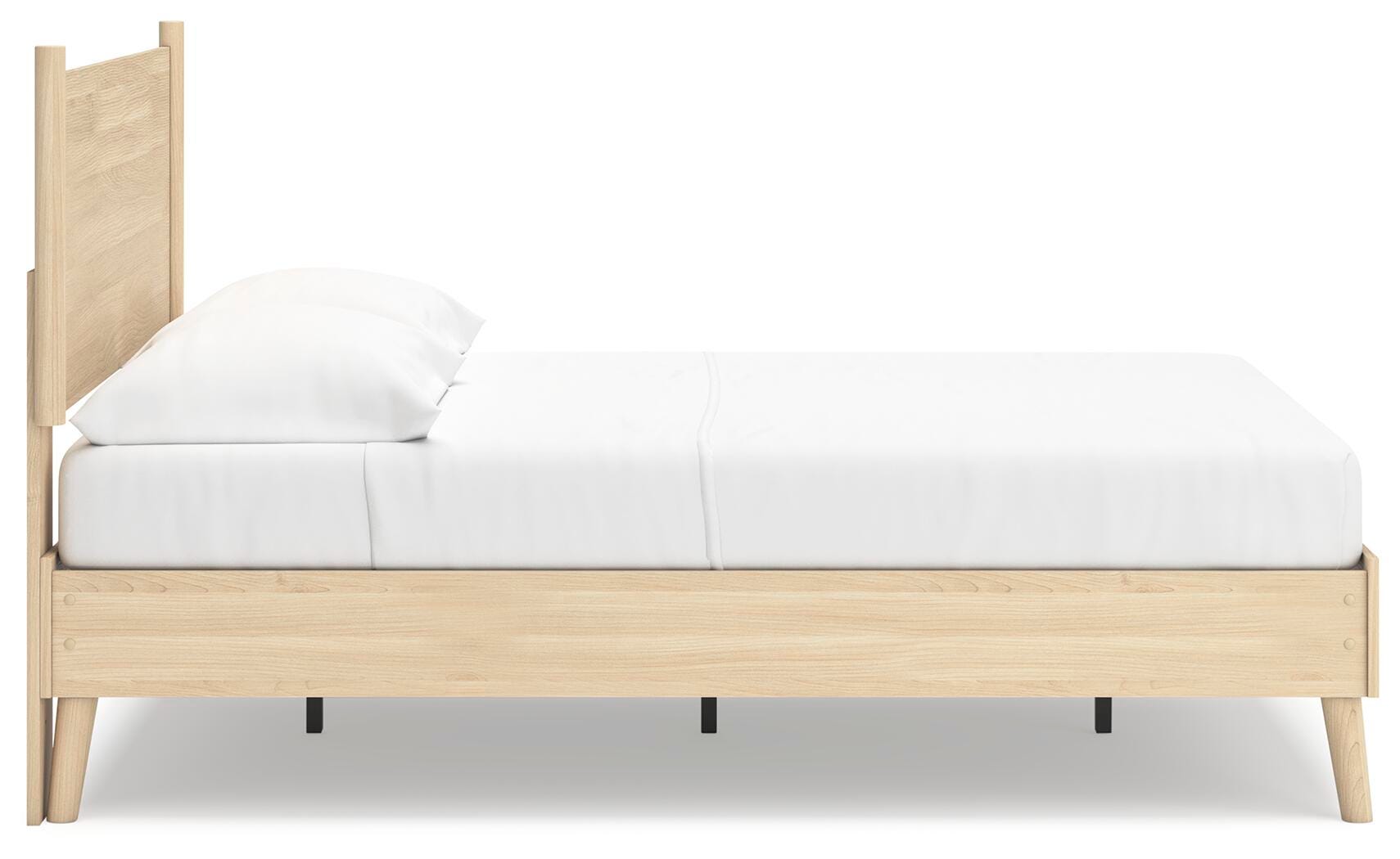 Cabinella Platform Panel Bed, Dresser and 2 Nightstands