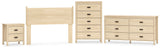 Cabinella Panel Headboard, Dresser, Chest and Nightstand