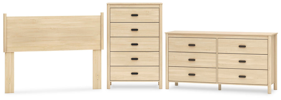 Cabinella Panel Headboard, Dresser and Chest