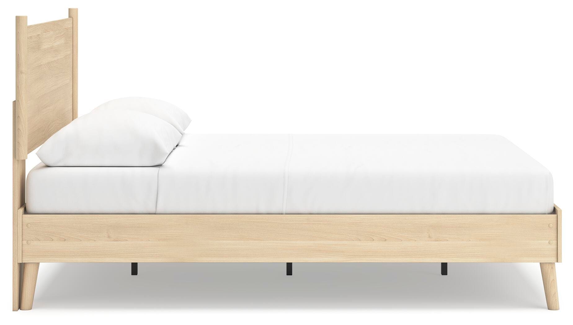 Cabinella Platform Panel Bed, Dresser and Nightstand