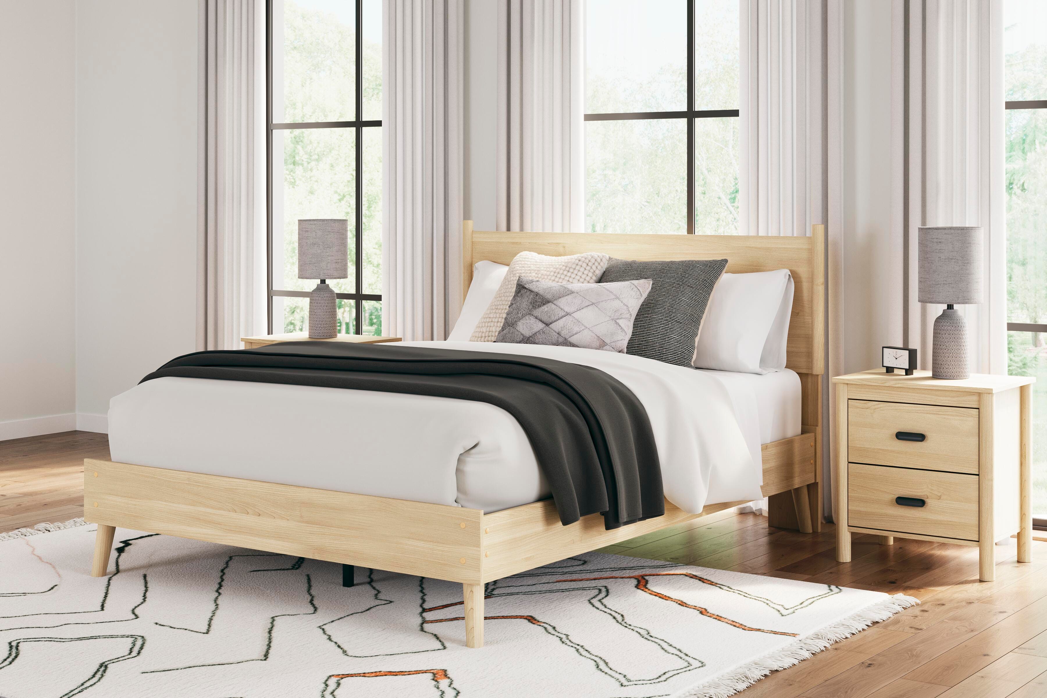 Cabinella Panel Headboard and Dresser