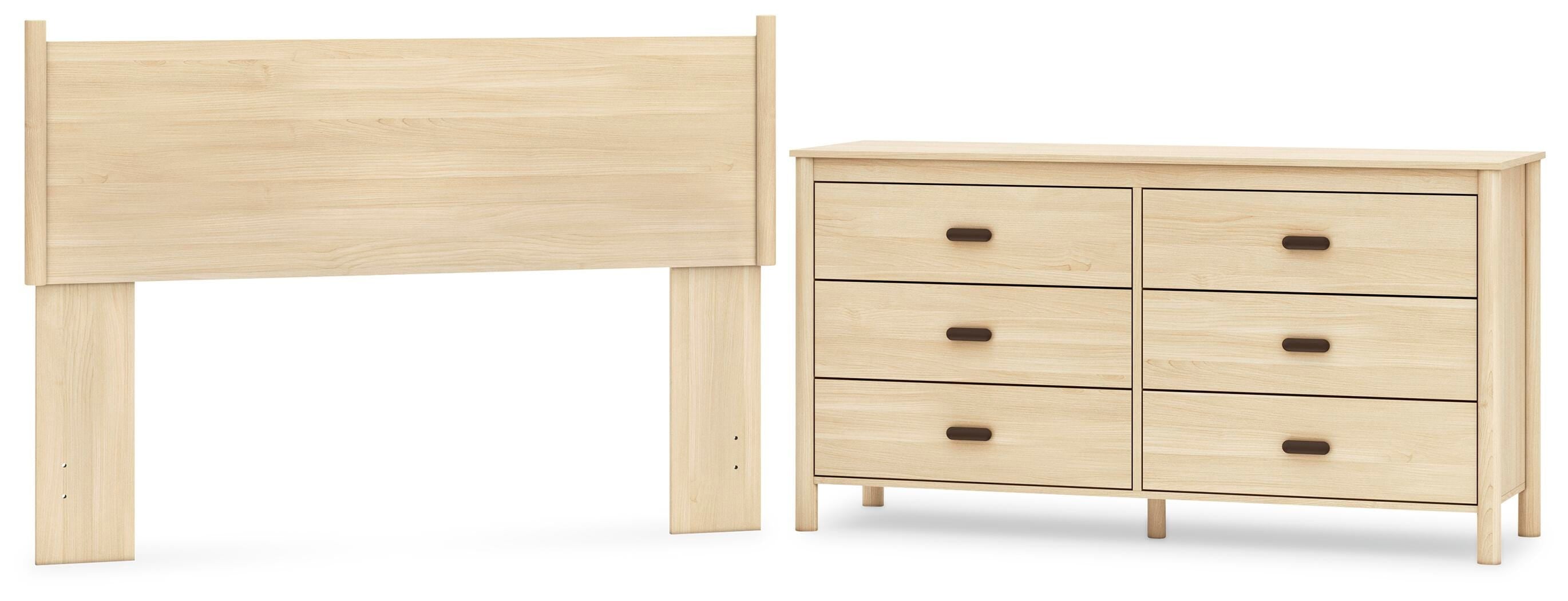 Cabinella Panel Headboard and Dresser