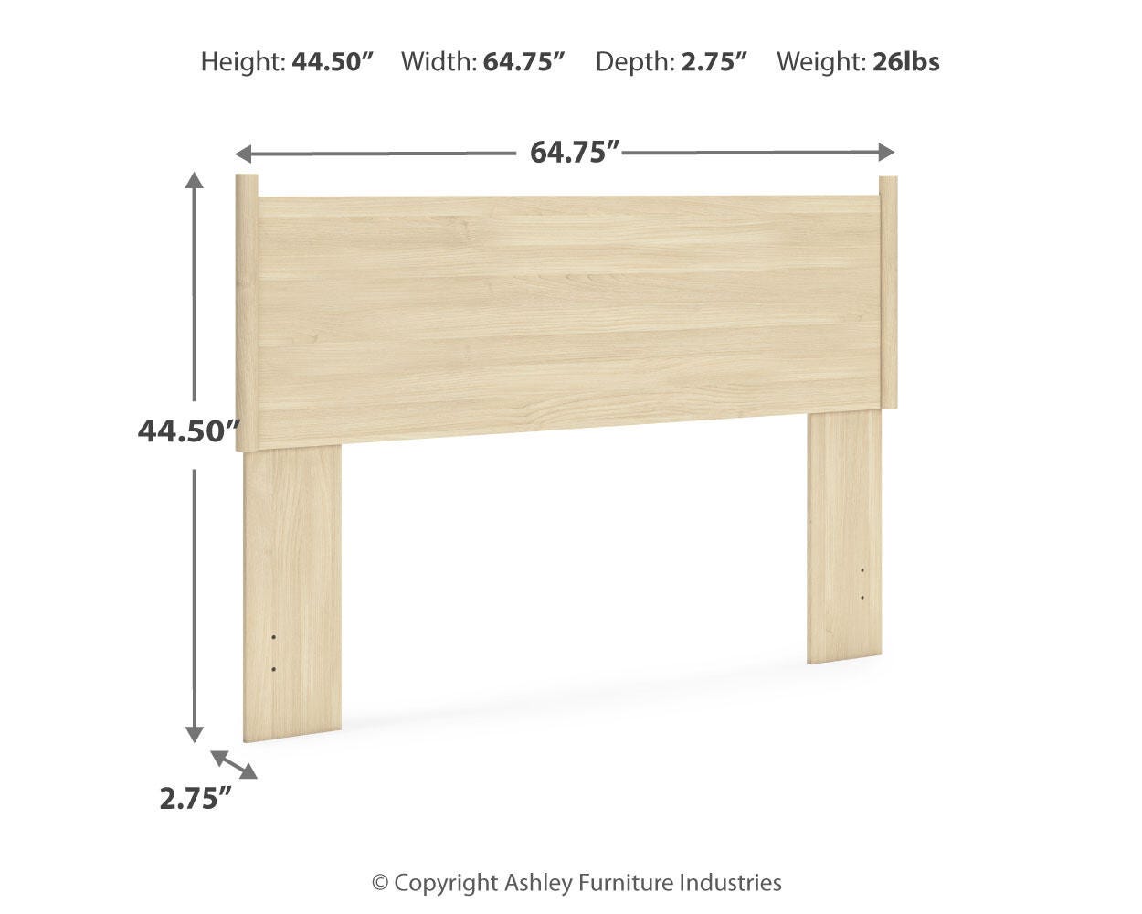 Cabinella Panel Headboard and Dresser