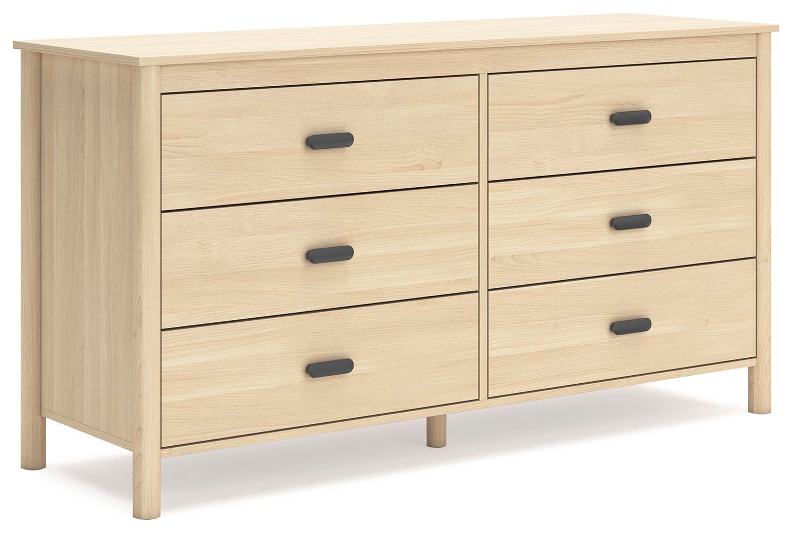 Cabinella Platform Panel Bed and Dresser