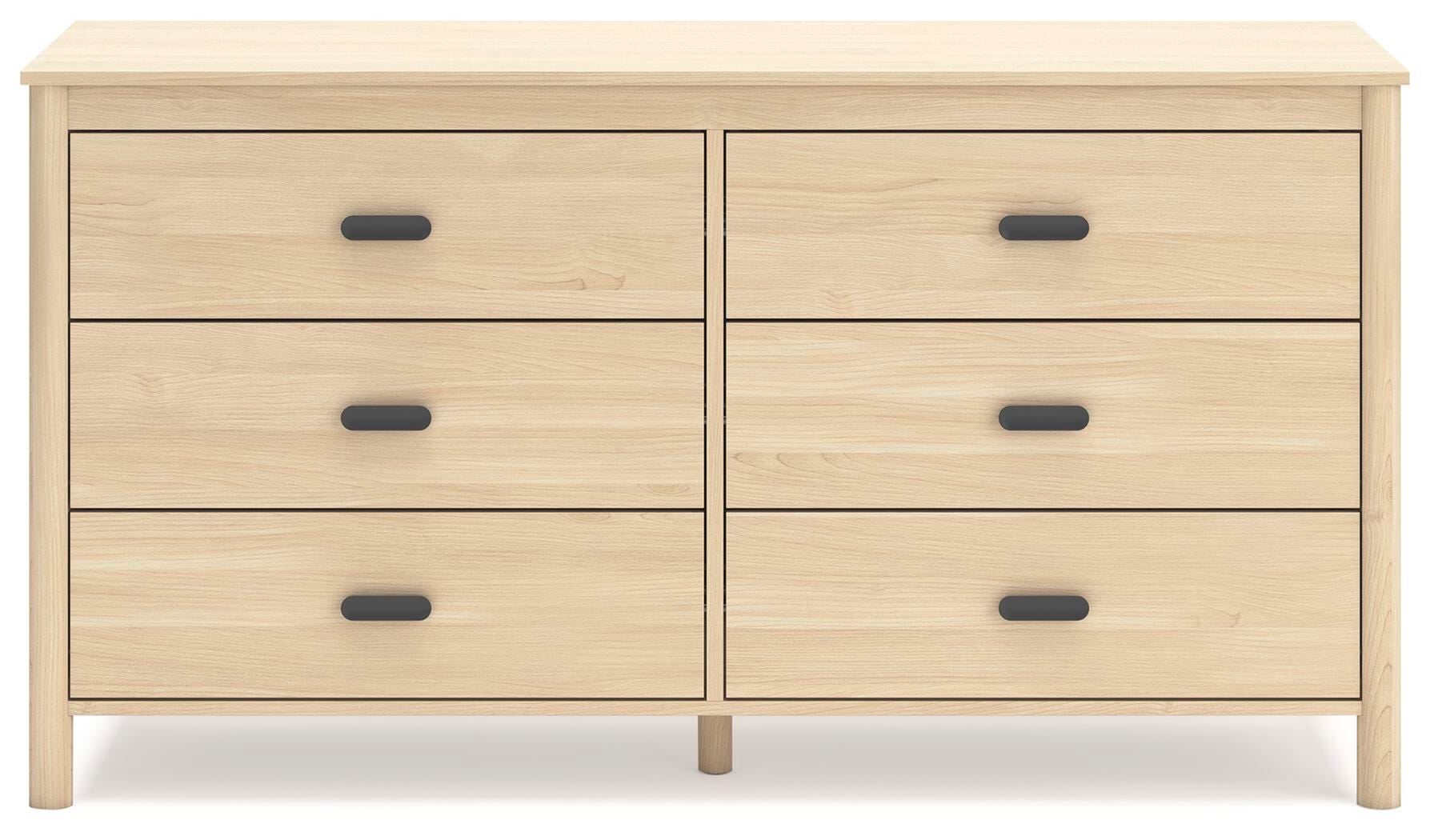 Cabinella Platform Panel Bed, Dresser and 2 Nightstands