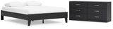 Finch Platform Bed with Dresser