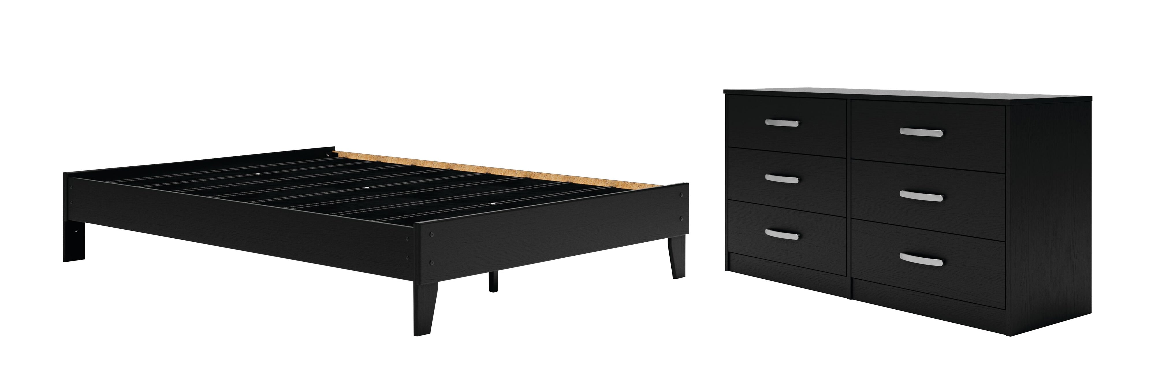 Finch Platform Bed with Dresser