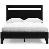 Finch Panel Platform Bed with 2 Nightstands
