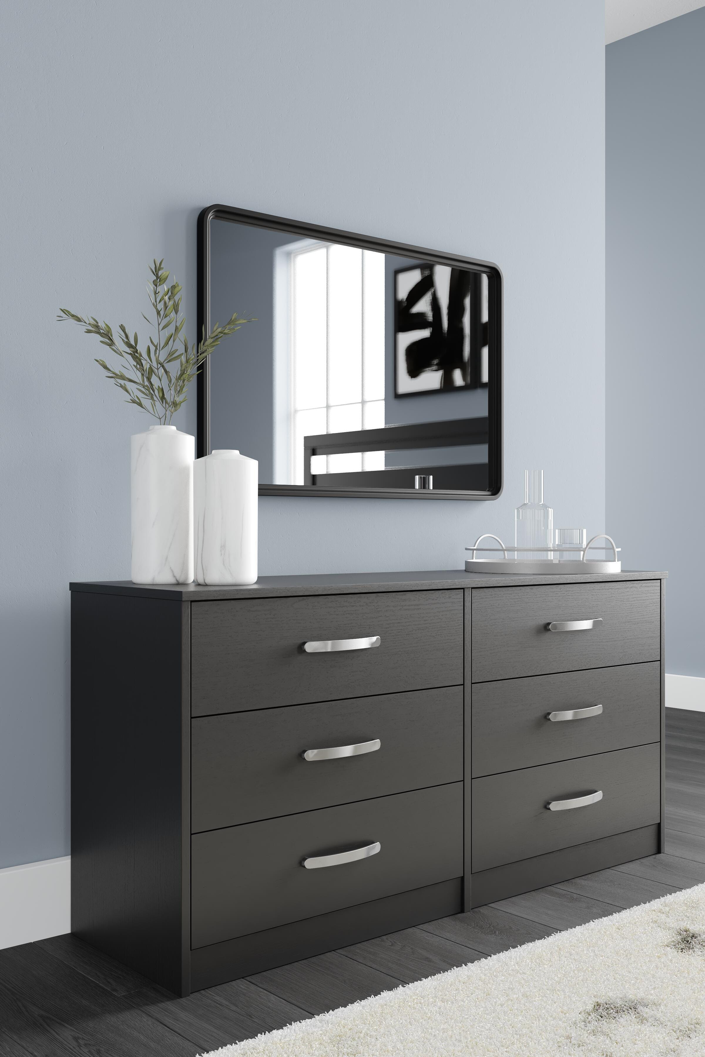 Finch Platform Bed with Dresser, Chest and 2 Nightstands
