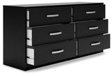 Finch Panel Platform Bed with Dresser and Nightstand