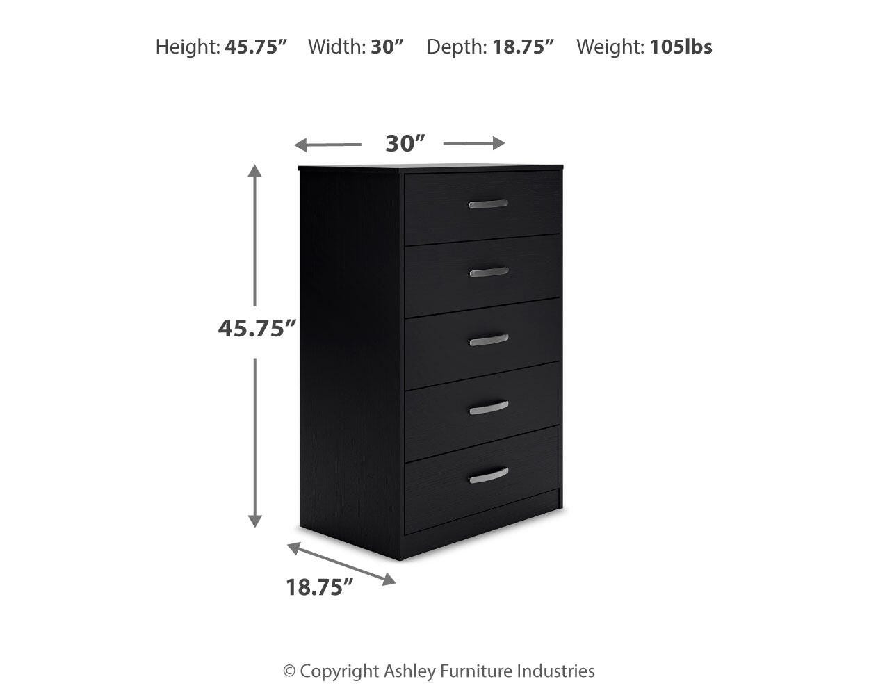 Finch Panel Headboard with Dresser, Chest and Nightstand