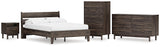Calverson Panel Platform Bed, Dresser, Chest and Nightstand