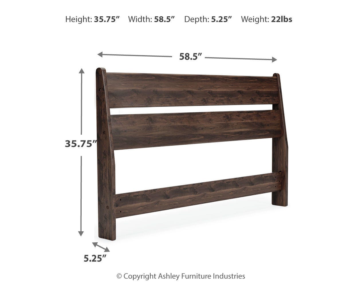 Calverson Panel Headboard, Dresser and Chest