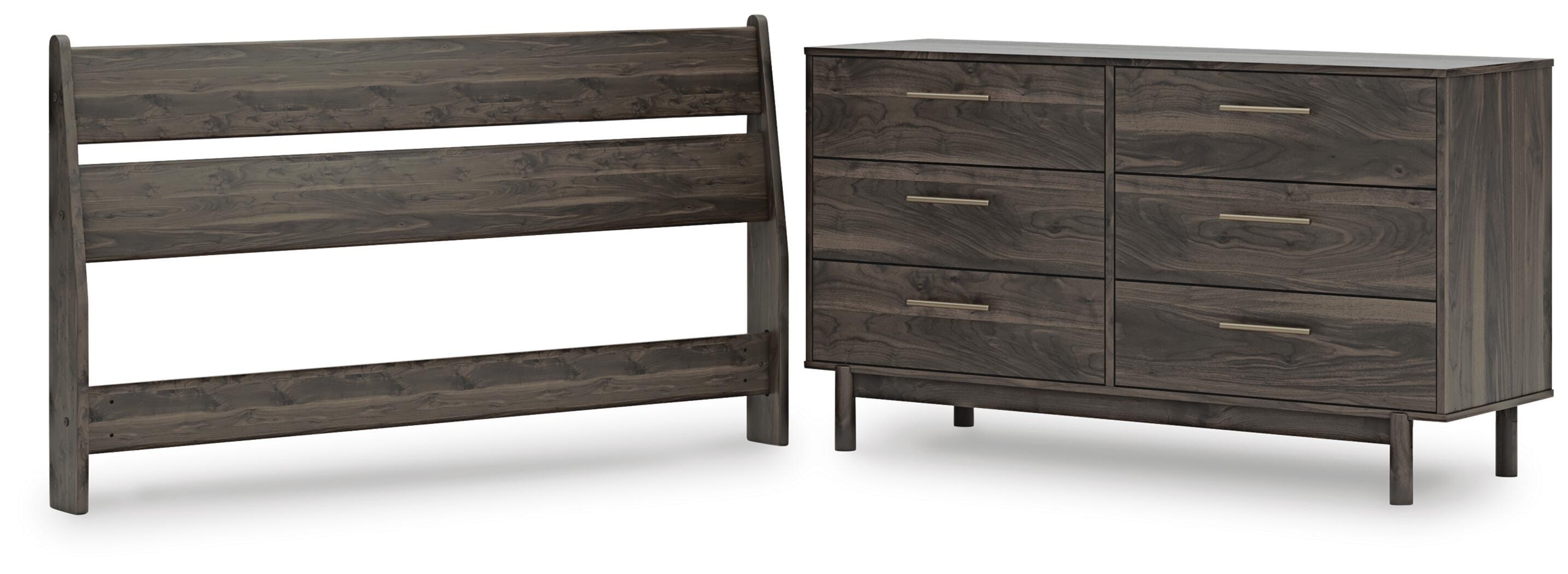 Calverson Panel Headboard and Dresser