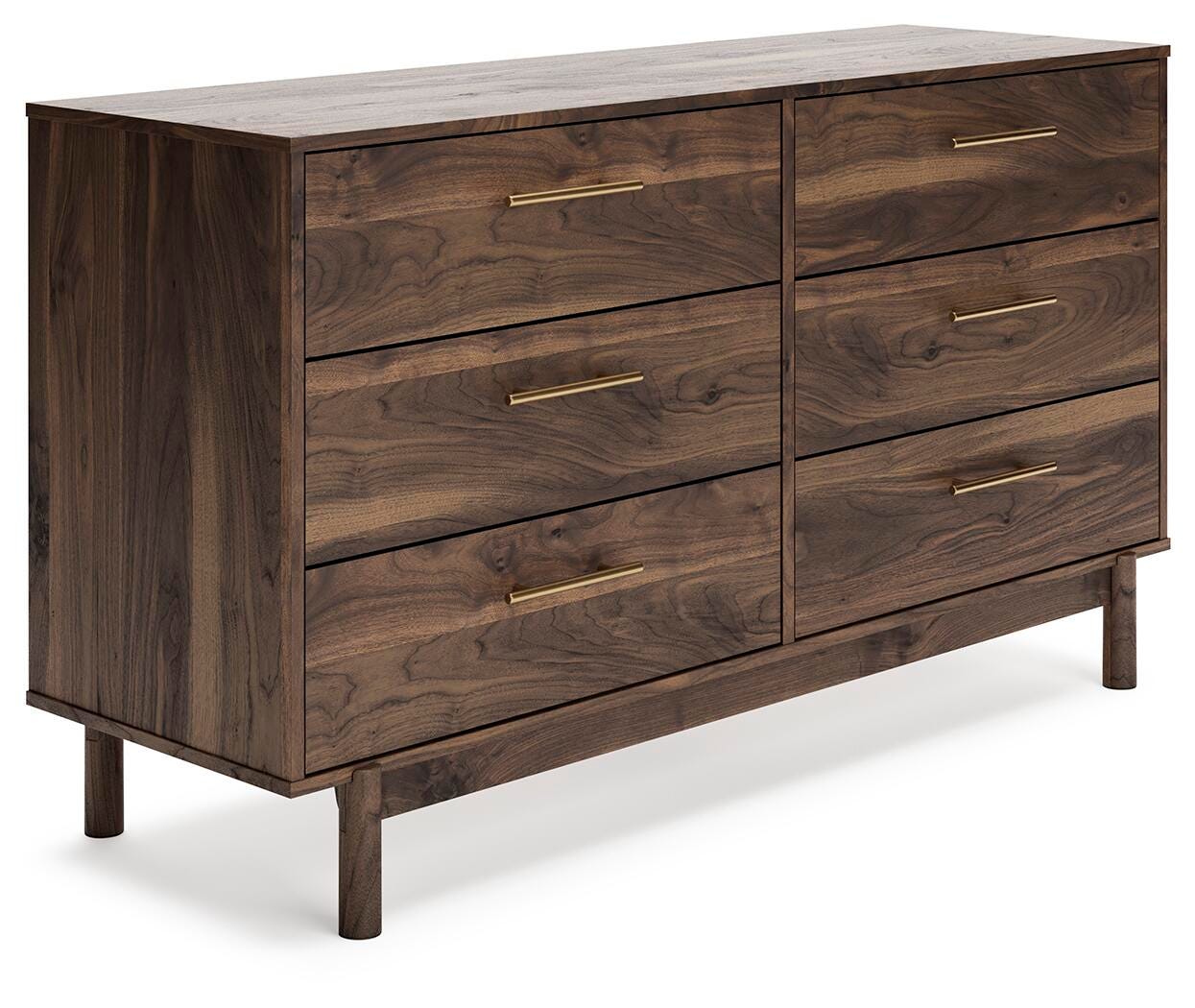 Calverson Panel Platform Bed, Dresser and Chest