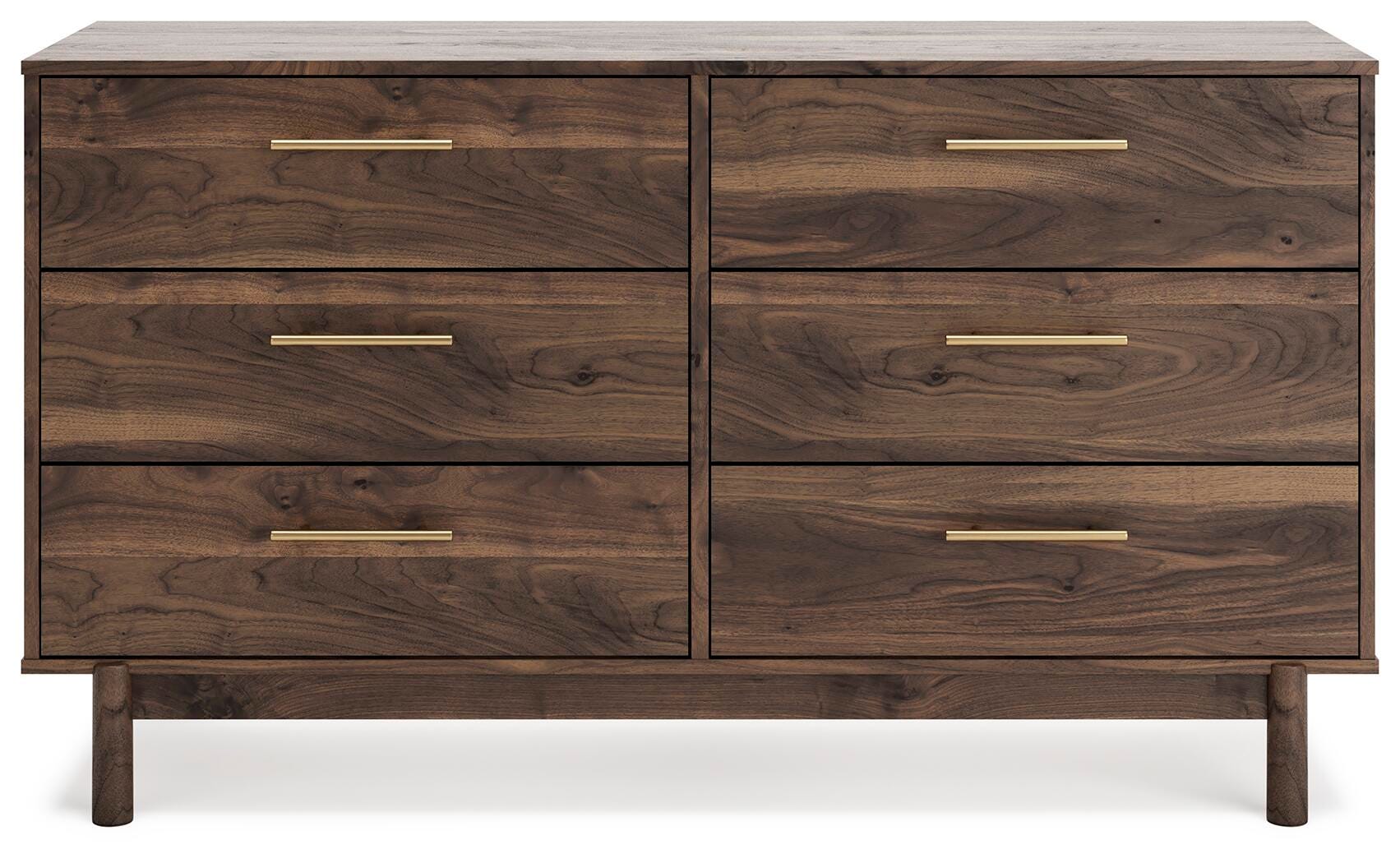 Calverson Panel Platform Bed, Dresser and Chest