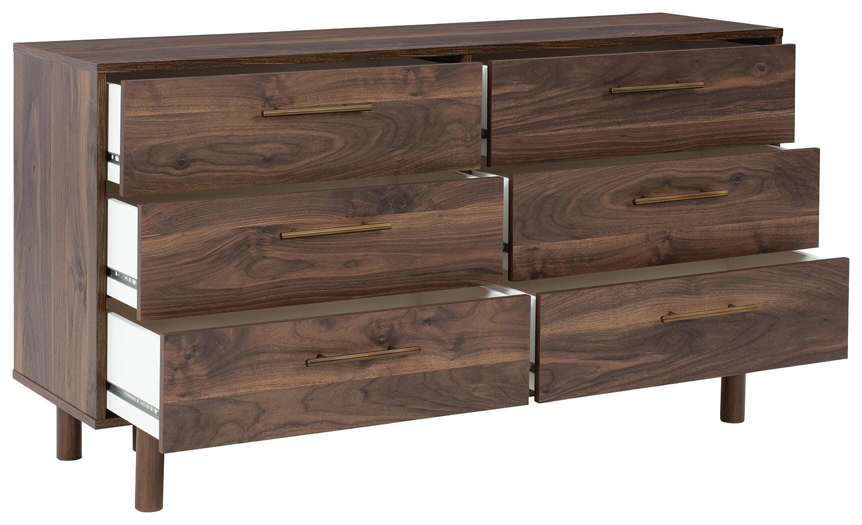 Calverson Panel Platform Bed and Dresser