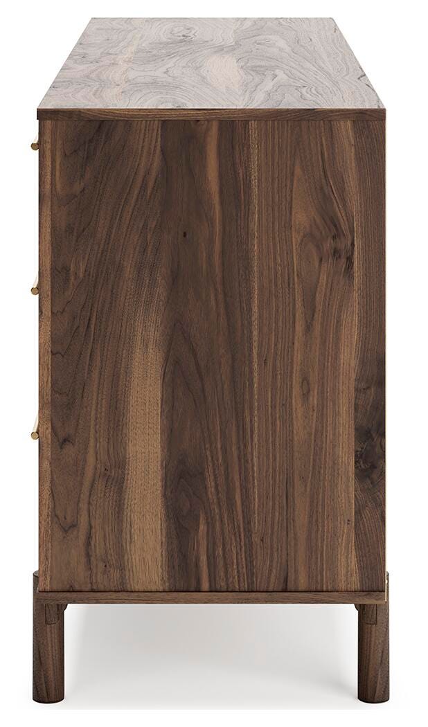 Calverson Panel Platform Bed, Dresser and Chest
