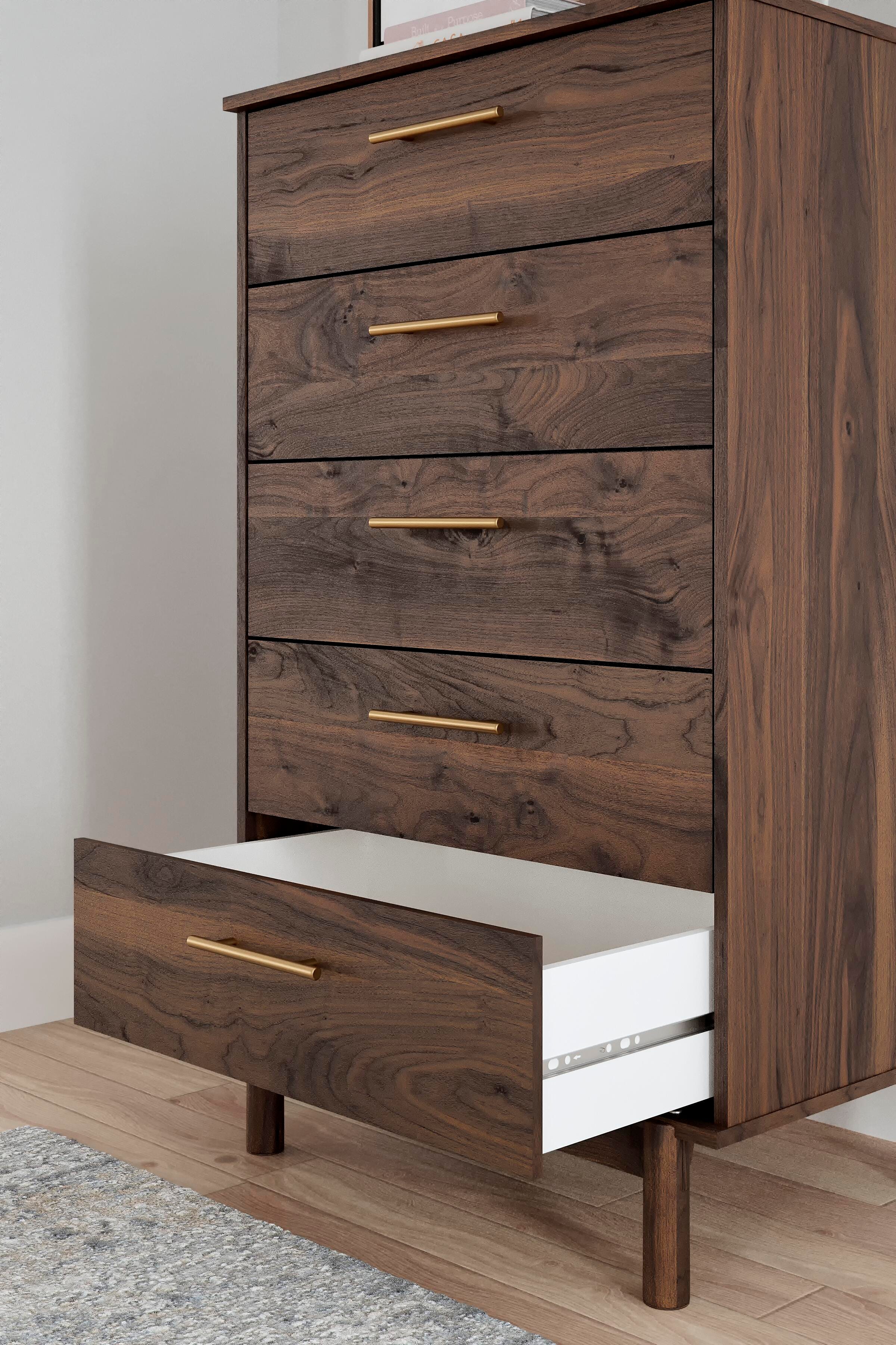 Calverson Panel Headboard, Dresser and Chest