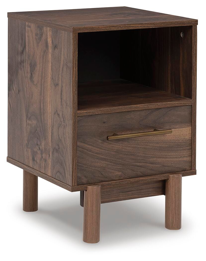 Calverson Panel Platform Bed with Dresser and Nightstand