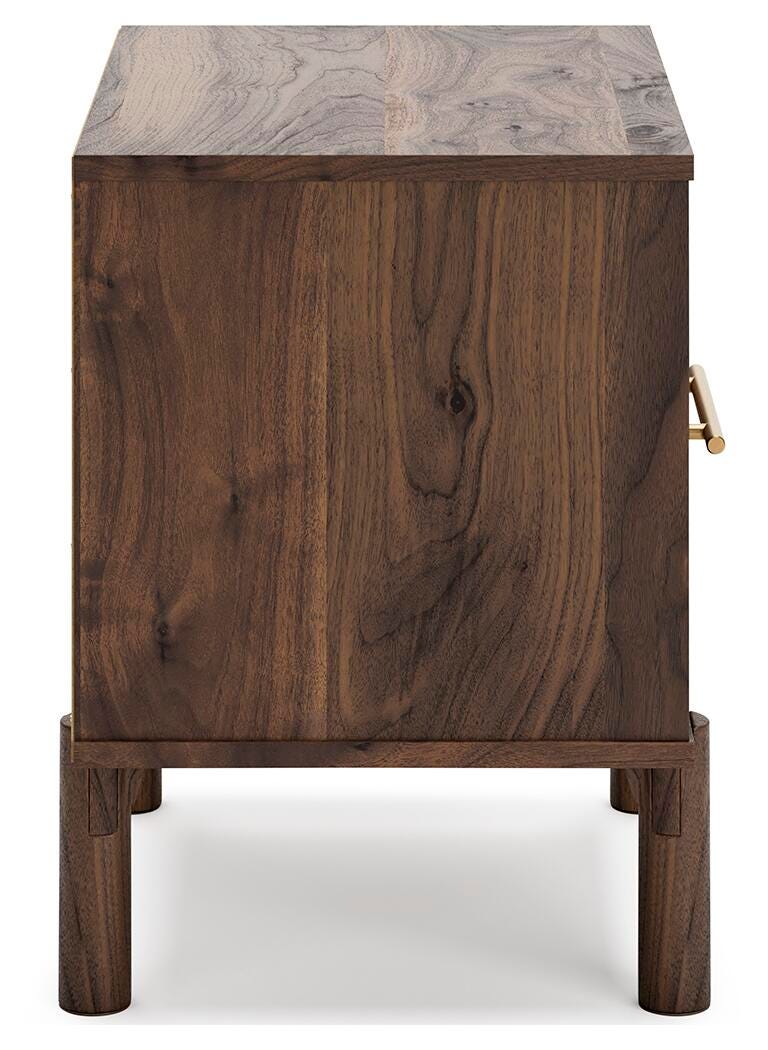 Calverson Panel Platform Bed, Dresser and 2 Nightstands