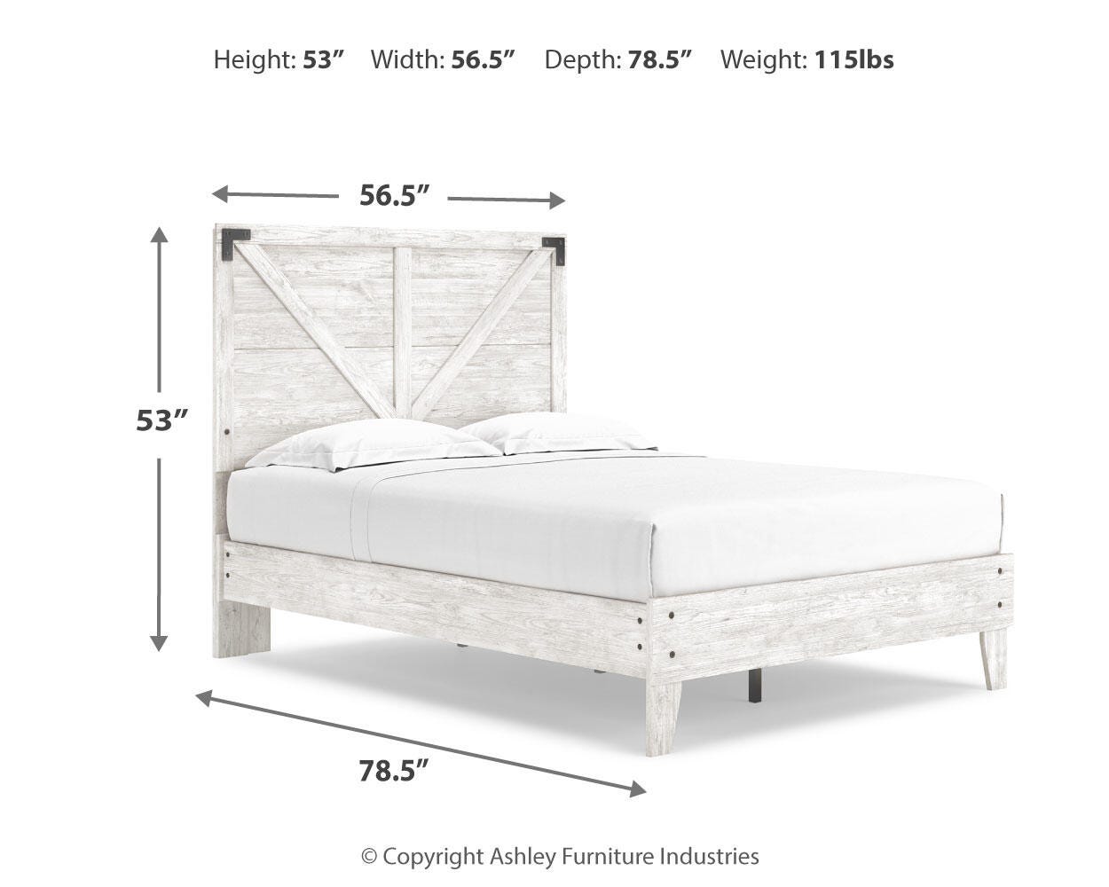 Shawburn Platform Bed with Dresser, Chest and Nightstand