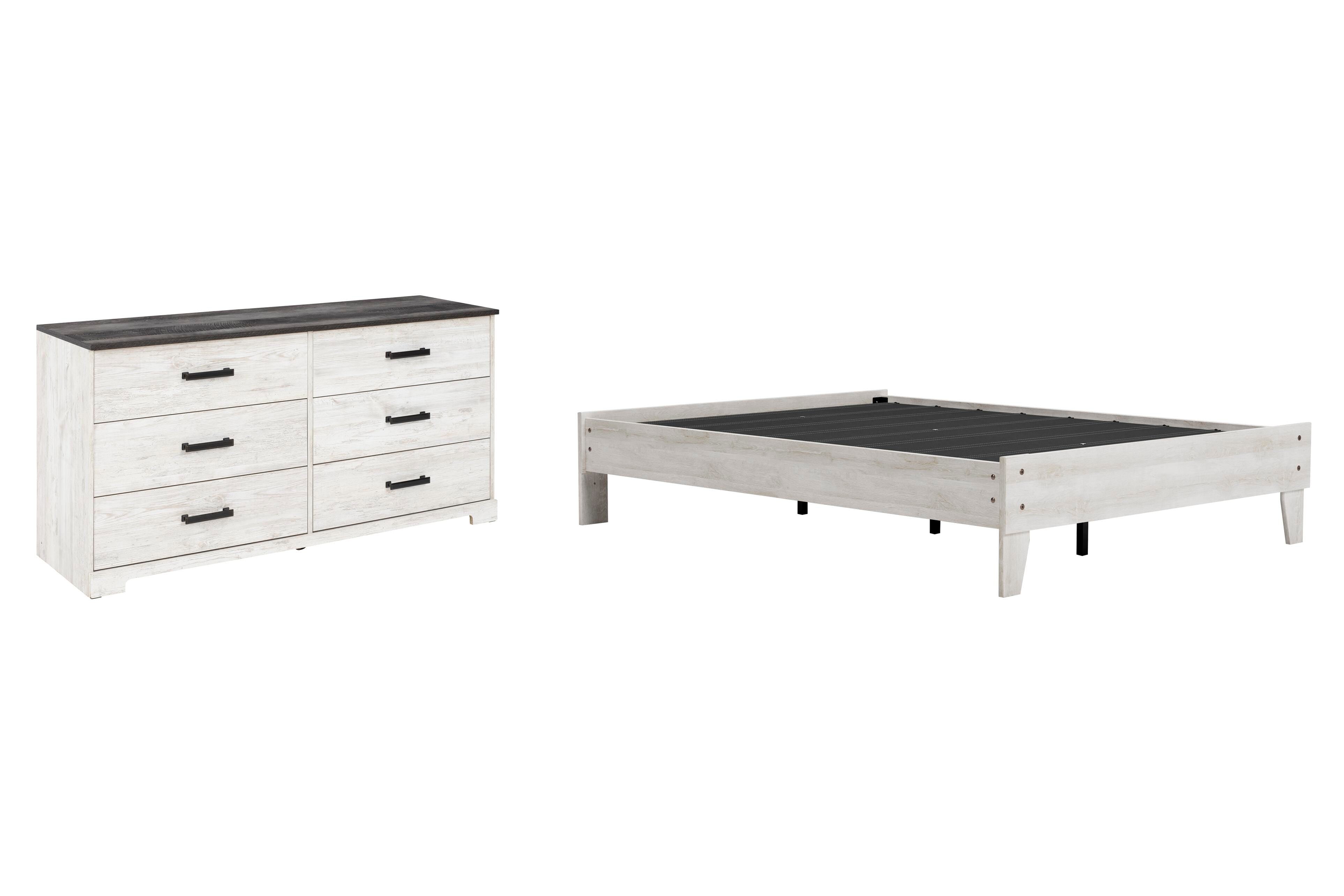 Shawburn Platform Bed with Dresser