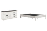 Shawburn Platform Bed with Dresser