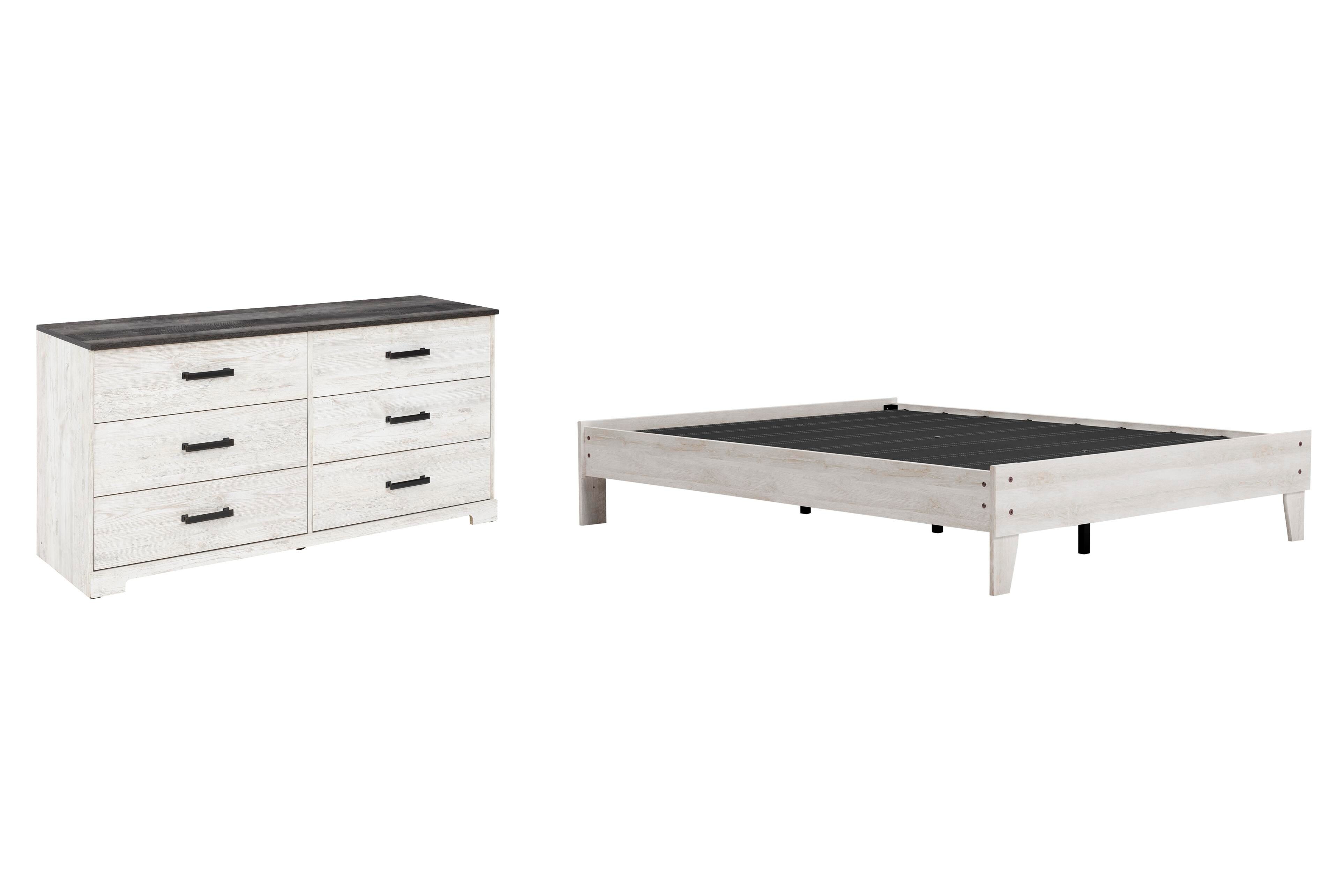 Shawburn Platform Bed with Dresser