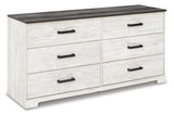 Shawburn Platform Bed with Dresser and 2 Nightstands