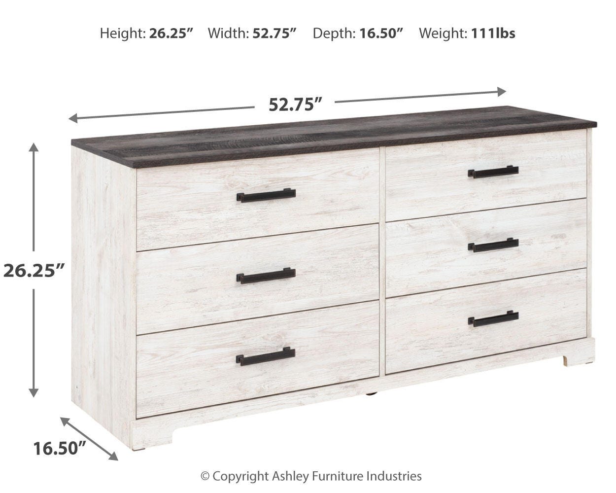 Shawburn Platform Bed with Dresser