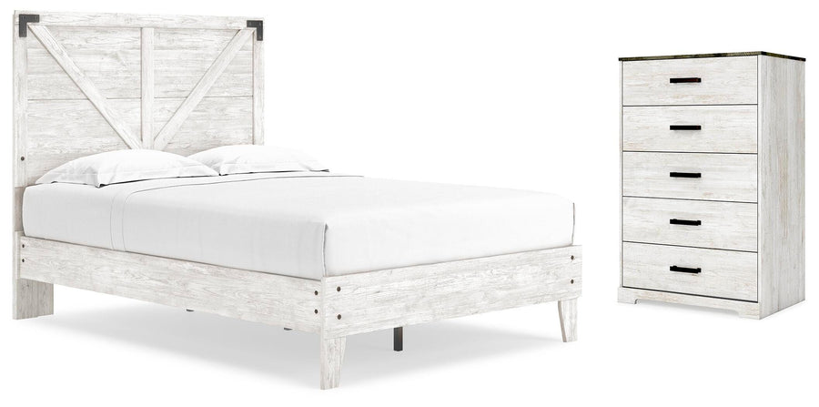 Shawburn Panel Bed with Chest