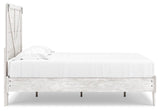 Shawburn Panel Platform Bed with 2 Nightstands