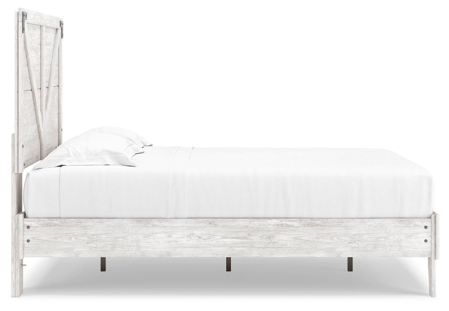 Shawburn Platform Bed with Dresser and 2 Nightstands