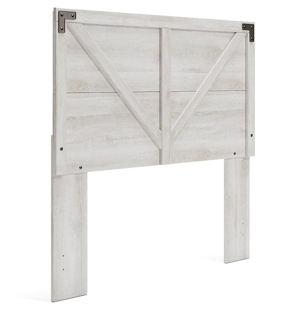 Shawburn Crossbuck Panel Headboard and Dresser