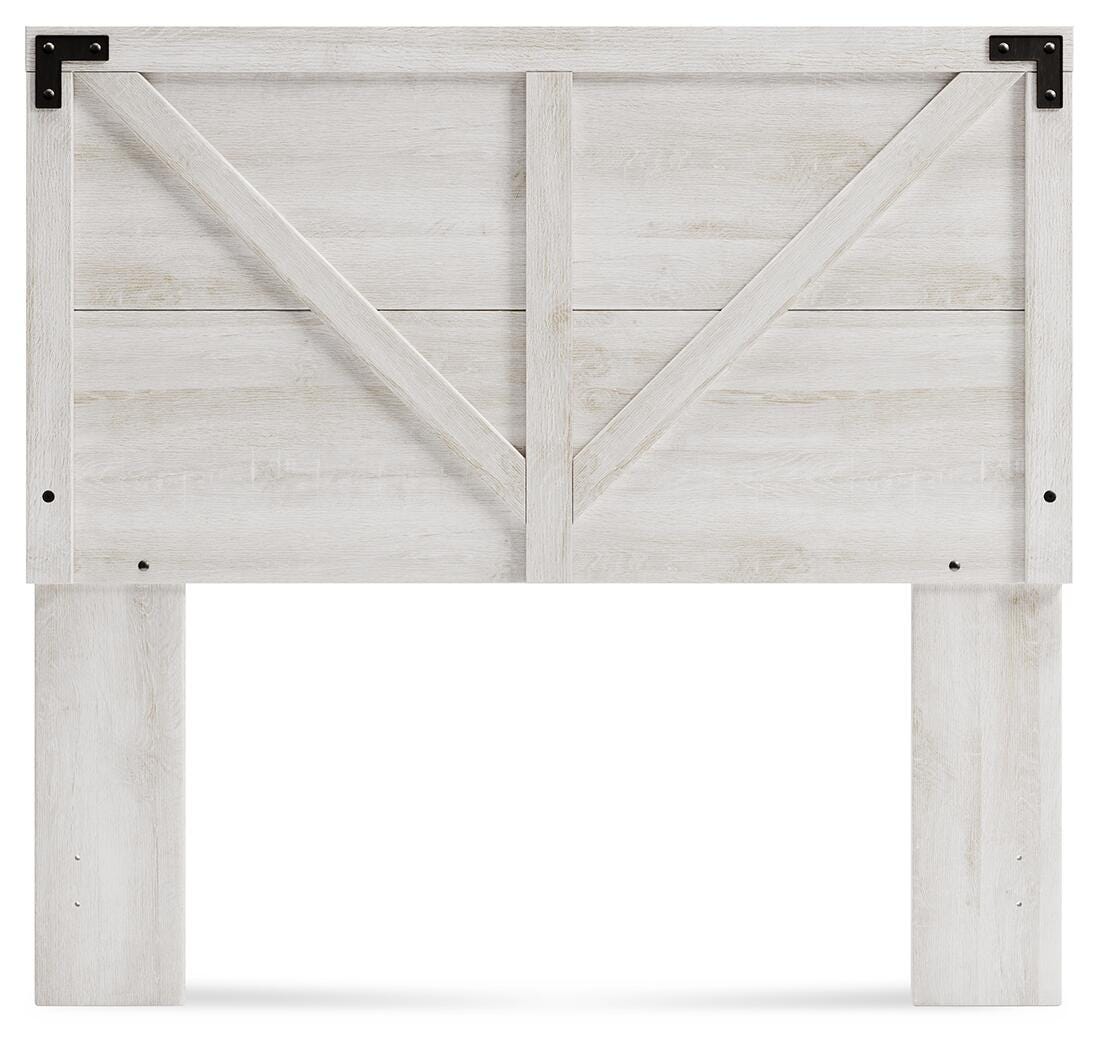 Shawburn Crossbuck Panel Headboard and Dresser