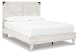 Shawburn Panel Platform Bed with 2 Nightstands