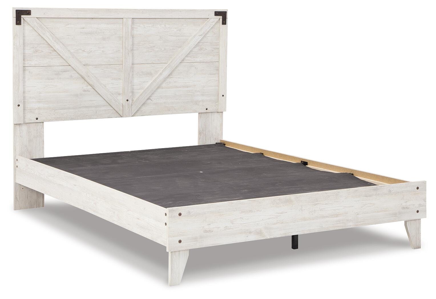 Shawburn Platform Bed with Dresser, Chest and 2 Nightstands