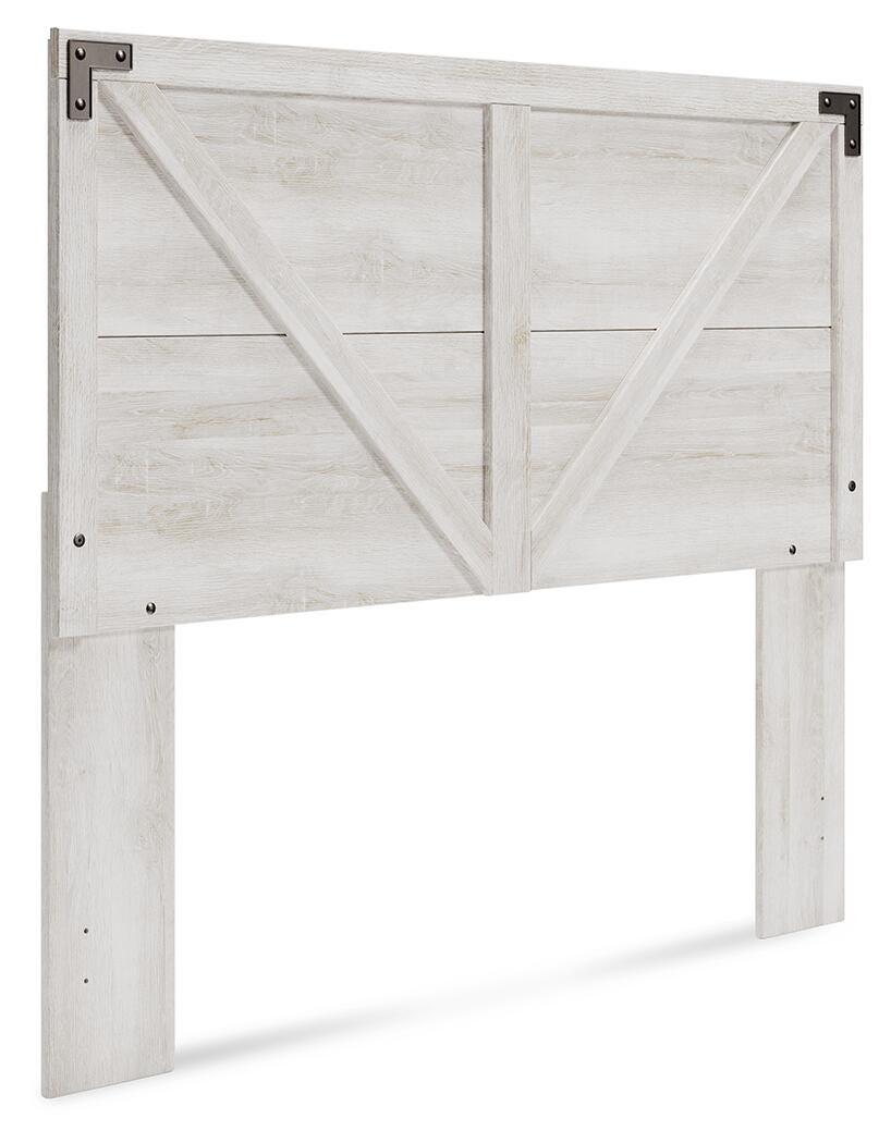 Shawburn Panel Headboard with Dresser and 2 Nightstands