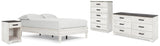 Shawburn Platform Bed with Dresser, Chest and Nightstand