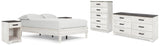Shawburn Platform Bed with Dresser, Chest and 2 Nightstands