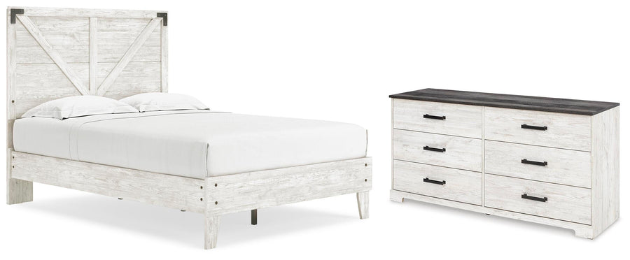 Shawburn Platform Bed with Dresser