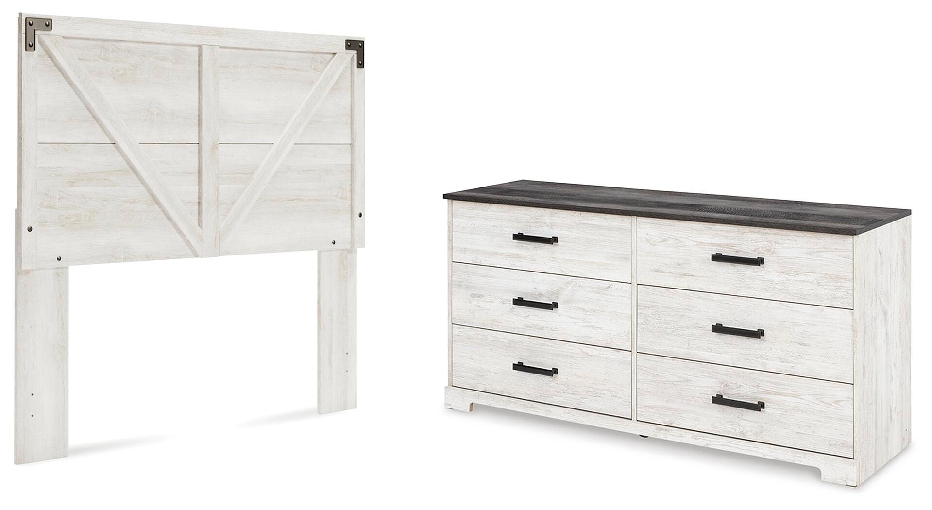Shawburn Panel Headboard with Dresser