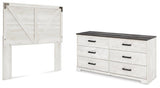 Shawburn Panel Headboard with Dresser